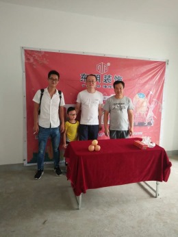 阳光花寓开工大吉